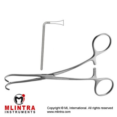 Castaneda Atrauma Noenatal Vascular Clamp Stainless Steel, 11 cm - 4 1/4" Castaneda Atrauma Noenatal Vascular Clamp Stainless Steel, 11 cm - 4 1/4"